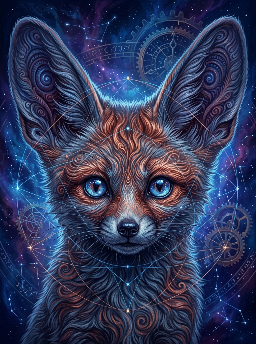 Portrait of the cutest red fox ever